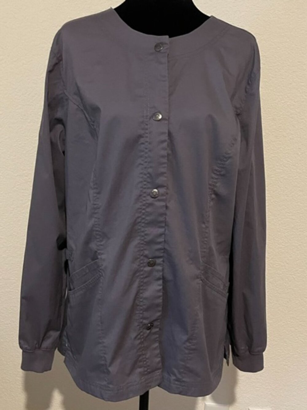 Women's Beyond Scrubs Snap up Jacket Size Large